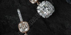 Modern Diamond Earrings