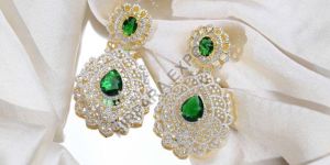 Party Wear Diamond Earrings