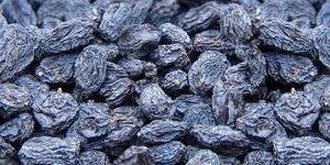 Dry Black Grapes