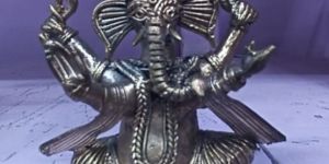 Dhokra Art Brass Ganesha Statue
