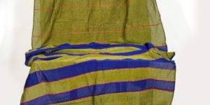 KKSC-003 Khesh Khadi Cotton Applique Saree