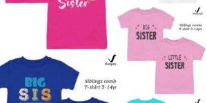 Girls Siblings Tops