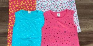 Girls Sleeveless T-Shirts