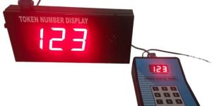 2.5 Inch 3 Digits Bell Sound Token Display System