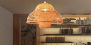 Enhance Decor Bamboo Lampshades