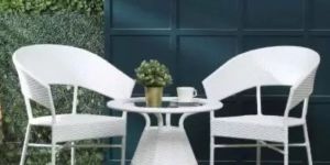 Outdoor Balcony Furniture Set 1 Table 2 Chair