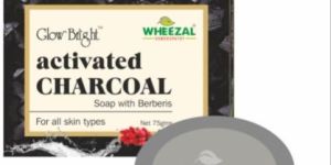 Wheezal Glow Bright Activated Charcoal Soap