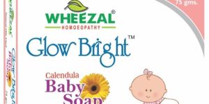 Wheezal Glow Bright Calendula Baby Soap