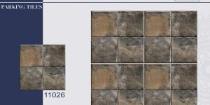 11026 Punch Series Ceramic Parking Tiles