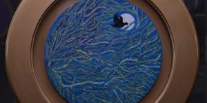 Alone Blue Paintings