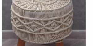 Macrame Stool