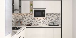 L Shape Modular Kitchen