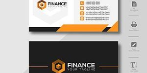 Square Corner Visiting Card Printing Service