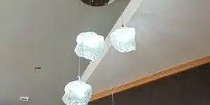 Crystal Line Pendant Light Lamp