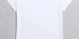 White cotton t-shirt