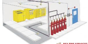 Co2/FM 200 Fire Suppression System