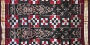 Sambalpuri Ikkat Silk Saree with Blouse Piece