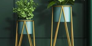 Metal Garden Planters