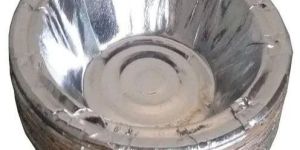 5 Inch Silver Paper Dona