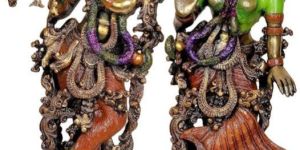 Brass Radha Krishna