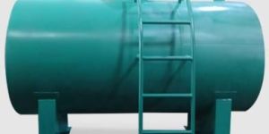 Mild Steel Horizontal Cylindrical Storage Tank