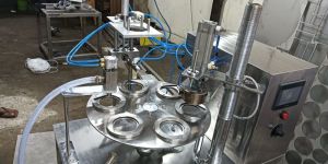 Automatic Cup Filling and Sealing Machine