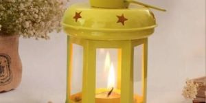 Yellow Tealight Lantern