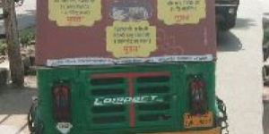 Auto Rickshaw Hood Branding Service