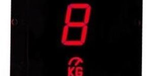 Red Seven Segment Display