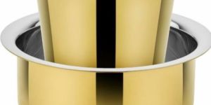 Stainless Steel Golden Coating Coffee Tea Dabra Set