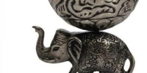 Dry Fruit Bowl Antique Elephant Statue