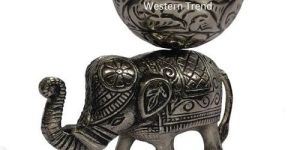 Metal Antique Elephant Statue