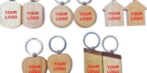 Customised Wooden Keychain