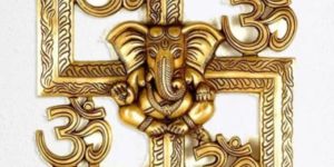 Brass Sathiya Ganesh Statue