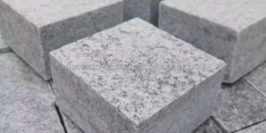 Indian Grey Granite Setts Natural Surface Cube Stones Cobbles Patio Walkway