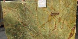 Rain Forest Green Indian Marble Polished Slabs Kitchen Bathroom Countertops Decorative Flooring Wall