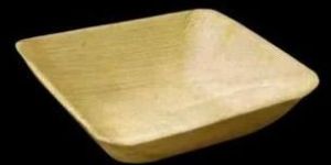 7 Inch Square Areca Leaf Bowl