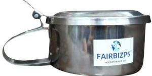 AIRBIZPS Stainless Steel Spitting Mug, Leakproof Spittoon Mug with Lid, Cough Spitting Box (300ml)