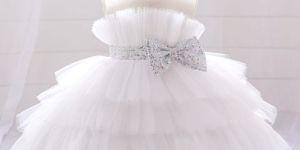 Fancy Net Kids Girls Party Wear Frock