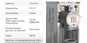 Flour Making Machine