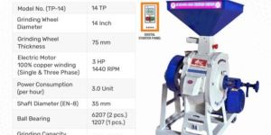 Open Type Flour Mill