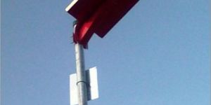 Integrated Solar Pole Light System