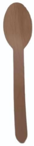 6 Inch Disposable Wooden Spoon