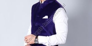 Blue Nehru Jacket