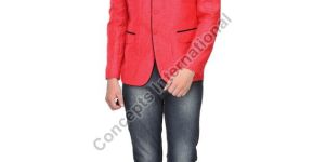 Mens Red Blazer