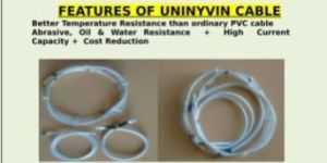 Uninyvin Cables - PVC Plastic coated Fibre covered Varnished