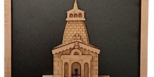 MDF Kedarnath Dham Temple Frame