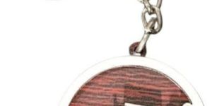 MDF Wood Jai Shree RAM Keychain