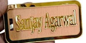 Wooden MDF Name Plate