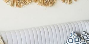 Raffia Wall Hoop Decor